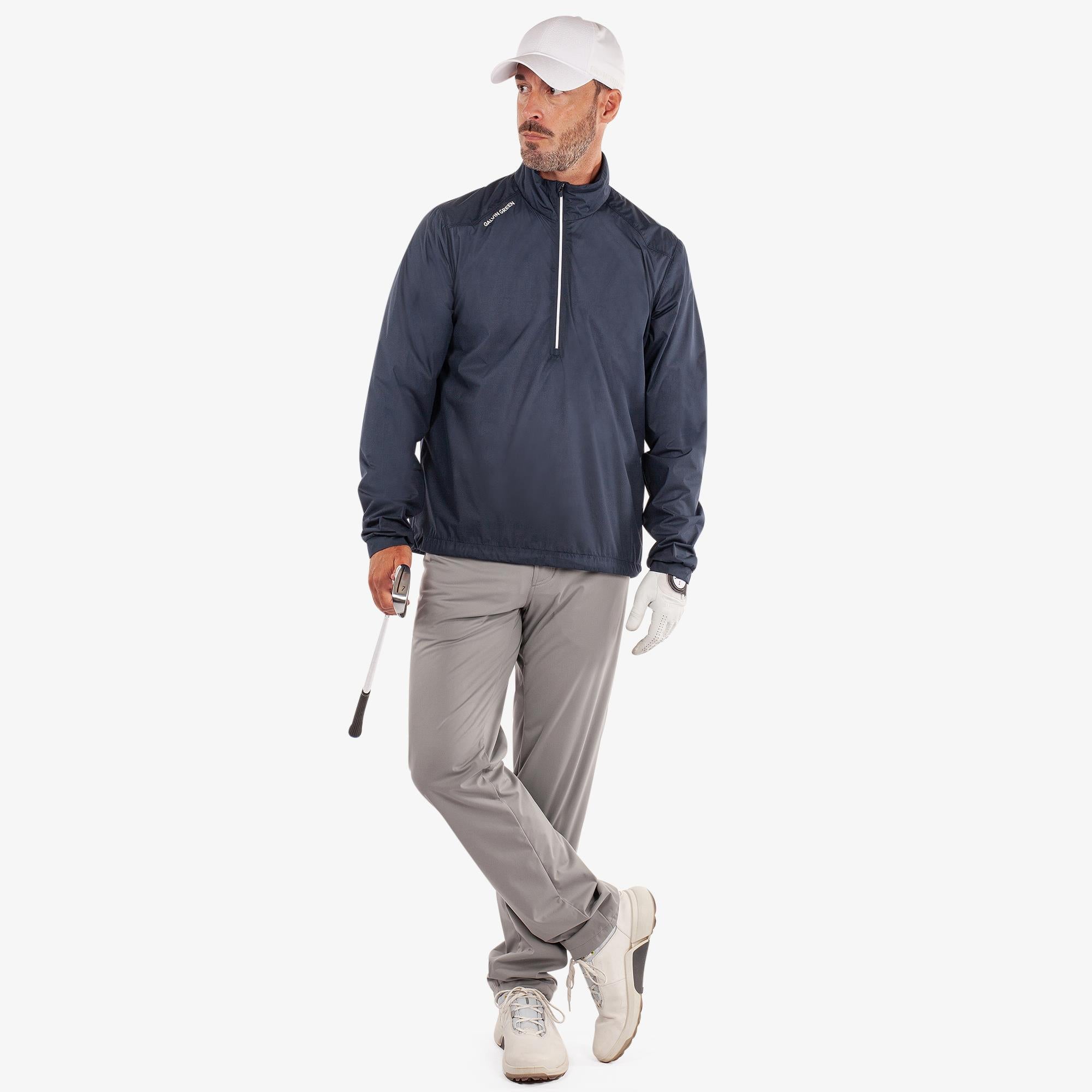 Galvin Green Larry Interface Lightweight Windproof Navy